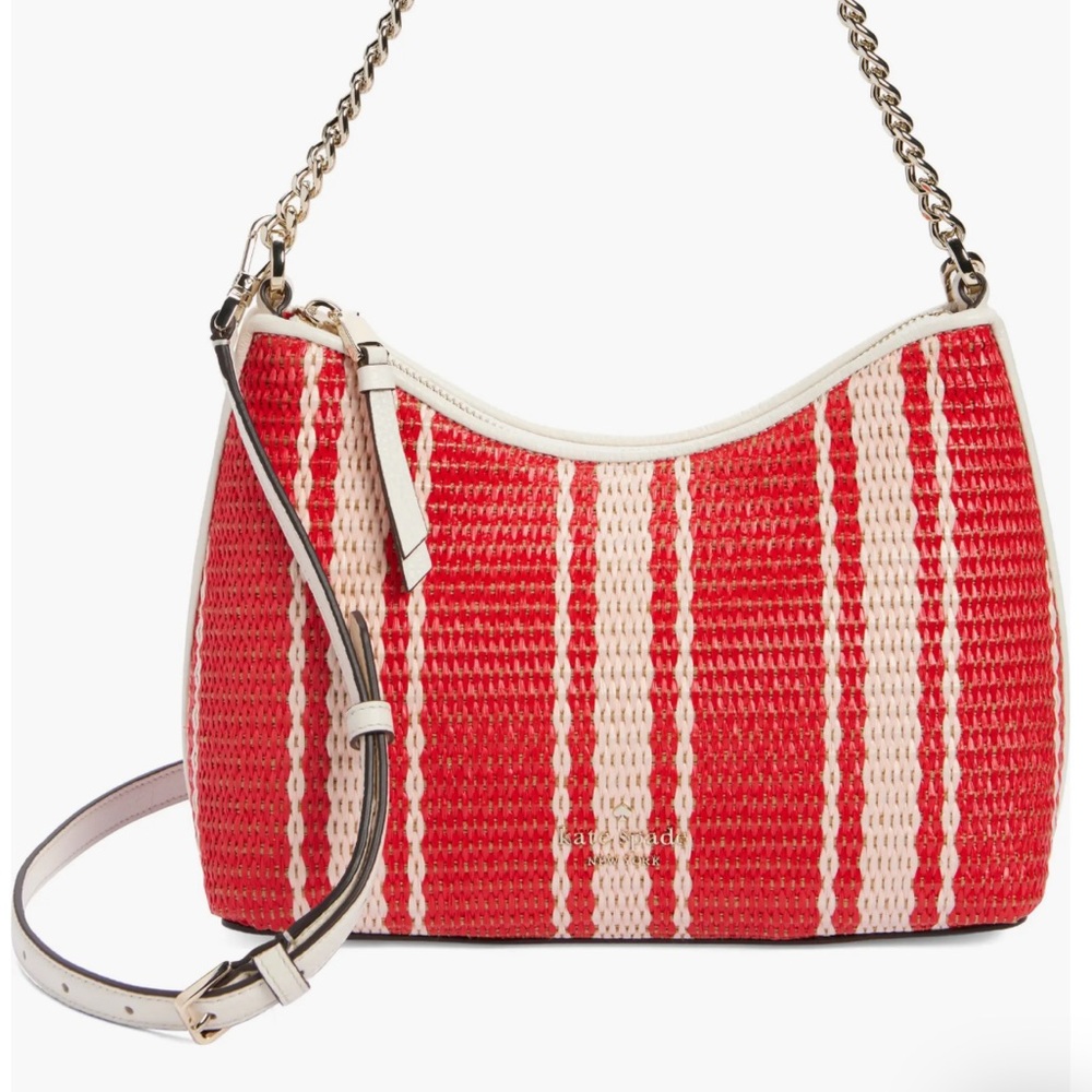 Kate Spade New York Zippy Convertible Crossbody Bag In Heirloom Tomato NWT